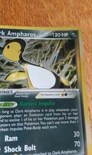 Dark ampharos holo for sale  AYLESBURY