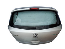 Vauxhall Corsa D escotilha traseira completa/porta traseira em prata estrela (Z157) BOM C' B150 comprar usado  Enviando para Brazil