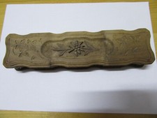Plumier bois sculpte d'occasion  Vernon