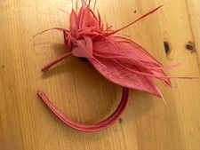 Coral fascinators weddings for sale  CHICHESTER
