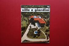 Ville giardini rivista usato  Italia