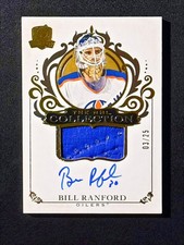 2022-23 UPPER DECK THE CUP BILL RANFORD NHL COLEÇÃO JOGO USADO PATCH AUTOMÁTICO /25 comprar usado  Enviando para Brazil