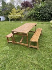 Wooden folding trestle for sale  DOVER