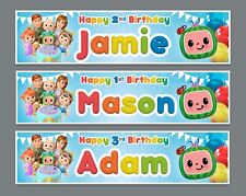 Cocomelon personalised birthda for sale  THAMES DITTON