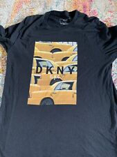 Dkny black shirt for sale  GLASGOW