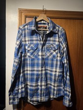 Mens blue superdry for sale  DUNDEE