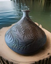 Signed fede raku for sale  Quincy
