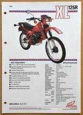 Honda xl125r trail for sale  LEICESTER