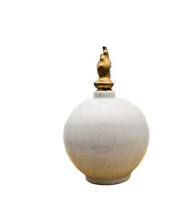 Pot céramique blanc d'occasion  Craponne