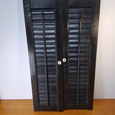 Wood louvered window for sale  Franklin