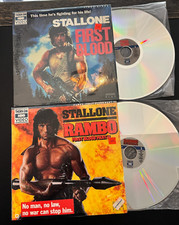 Usado, Rambo First Blood Part I & II 1985 LASERDISC  Sylvester Stallone comprar usado  Enviando para Brazil