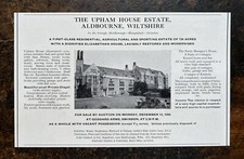 Upham house estate for sale  LONDON