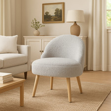 Modern grey bouclé for sale  WAKEFIELD