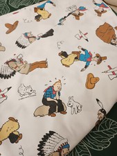 Drap tintin amérique d'occasion  Béthune