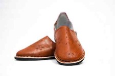 Moroccan babouche leather d'occasion  Mulhouse-