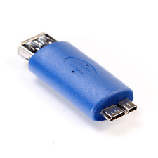 Usado, Mini Tipo Padrão Usb 3.0 Fêmea A para Macho Micro B Conversor Conector Otg Adapte comprar usado  Enviando para Brazil