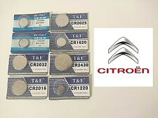 Pile de remplacement pour clé CITROËN (Citroen)tous modèle au choix-Piles Neuves comprar usado  Enviando para Brazil