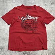 Camiseta masculina vintage Ecko Unltd Y2K Sk8 vermelha tamanho G comprar usado  Enviando para Brazil