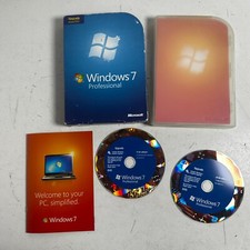 Sistema operacional de software padrão Microsoft Windows 7 Professional 32 e 64 bits comprar usado  Enviando para Brazil