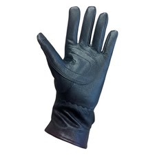 Gants cuir noirs d'occasion Gants cuir noirs d'occasion  Plailly