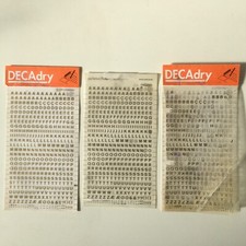 Decadry lettres transferts d'occasion  Villeneuve-la-Garenne