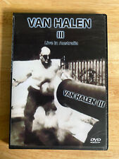 DVD ao vivo Van Halen - III Live from Australia 1998 Eddie Alex Gary Cherone comprar usado  Enviando para Brazil