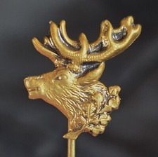 Tin anstecknadel hirschkopf gebraucht kaufen  Korbach