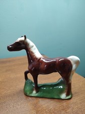 Estatueta de cavalo de cerâmica vintage Walker Monróvia Califórnia década de 1940 5-1/4" x 5-1/4", usado comprar usado  Enviando para Brazil