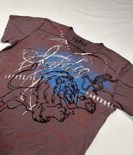 Camiseta vintage rara estilo aflição Y2K designer banda paz indie feita à mão EUA comprar usado Camiseta vintage rara estilo aflição Y2K designer banda paz indie feita à mão EUA comprar usado  Enviando para Brazil