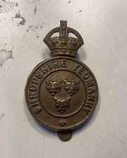 Shropshire yeomanry cap d'occasion  Montebourg