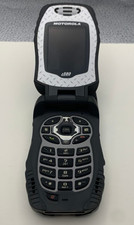 Telefone flip antigo Motorola i580 Nextel + carregador preto cinza funcionando comprar usado  Enviando para Brazil