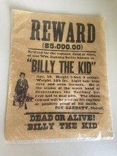 Billy kid wanted for sale  Umatilla