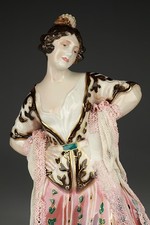 Duża porcelanowa figurka - Karl ENS Volkstedt - koronka - tancerka na sprzedaż Duża porcelanowa figurka - Karl ENS Volkstedt - koronka - tancerka na sprzedaż  PL