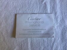 Libretto service cartier usato  Italia
