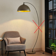Lindby jonera bogenstehlampe gebraucht kaufen  Berlin