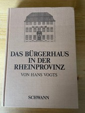 Bürgerhaus rheinprovinz hans gebraucht kaufen  Krefeld