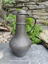 Pewter oil jug. for sale  PLYMOUTH