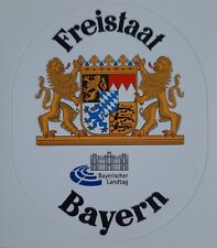 Werbe aufkleber freistaat gebraucht kaufen  Neustadt b.Coburg