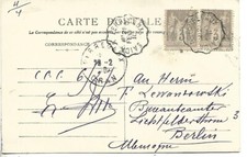 1910 3ct cartolina usato  San Giuliano Terme