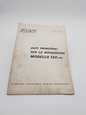 Manuale officina fiat usato  Novara