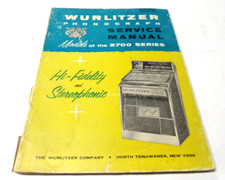 Wurlitzer phonograph service for sale  Menlo Park