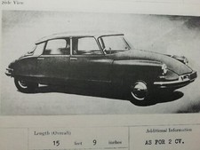 Citroen 1955 police for sale  ST. AUSTELL