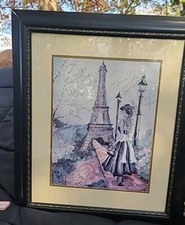 Eiffel tower art for sale  Columbia