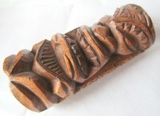 Carved wooden tiki for sale  LONDON