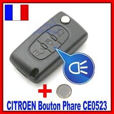 Coque PLIP Télécommande Pour CITROEN Picasso C2 C3 C4 C5 C6 3 Boutons CE0523 comprar usado  Enviando para Brazil