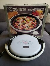 Antigo Zojirushi 14" Antiaderente Elétrico Gourmet Sizzler, Placa Quente/Frigideira/Grill comprar usado  Enviando para Brazil
