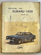 1977 SUBARU 1600 CARRO MOTOR SERVIÇO E OFICINA MANUAL SEDÃ STATION WAGON comprar usado  Enviando para Brazil