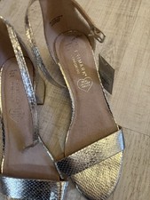 Damen sandalen silber gebraucht kaufen  Düsseldorf