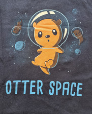 Otter space tshirt for sale  BIRMINGHAM