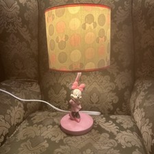 Abajur rosa Disney Minnie Mouse funciona muito bem, usado comprar usado  Enviando para Brazil